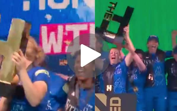 [Watch] Deepti Sharma And Other London Spirit Players Celebrate Wildly With The Hundred 2024 Trophy